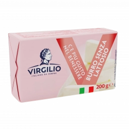 BURRO VIRGILIO SENZA LATTOSIO 200g